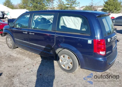 2013 Dodge Grand Caravan American Value Pkg из США, поврежденный, VIN 2C4RDGBG6DR712779